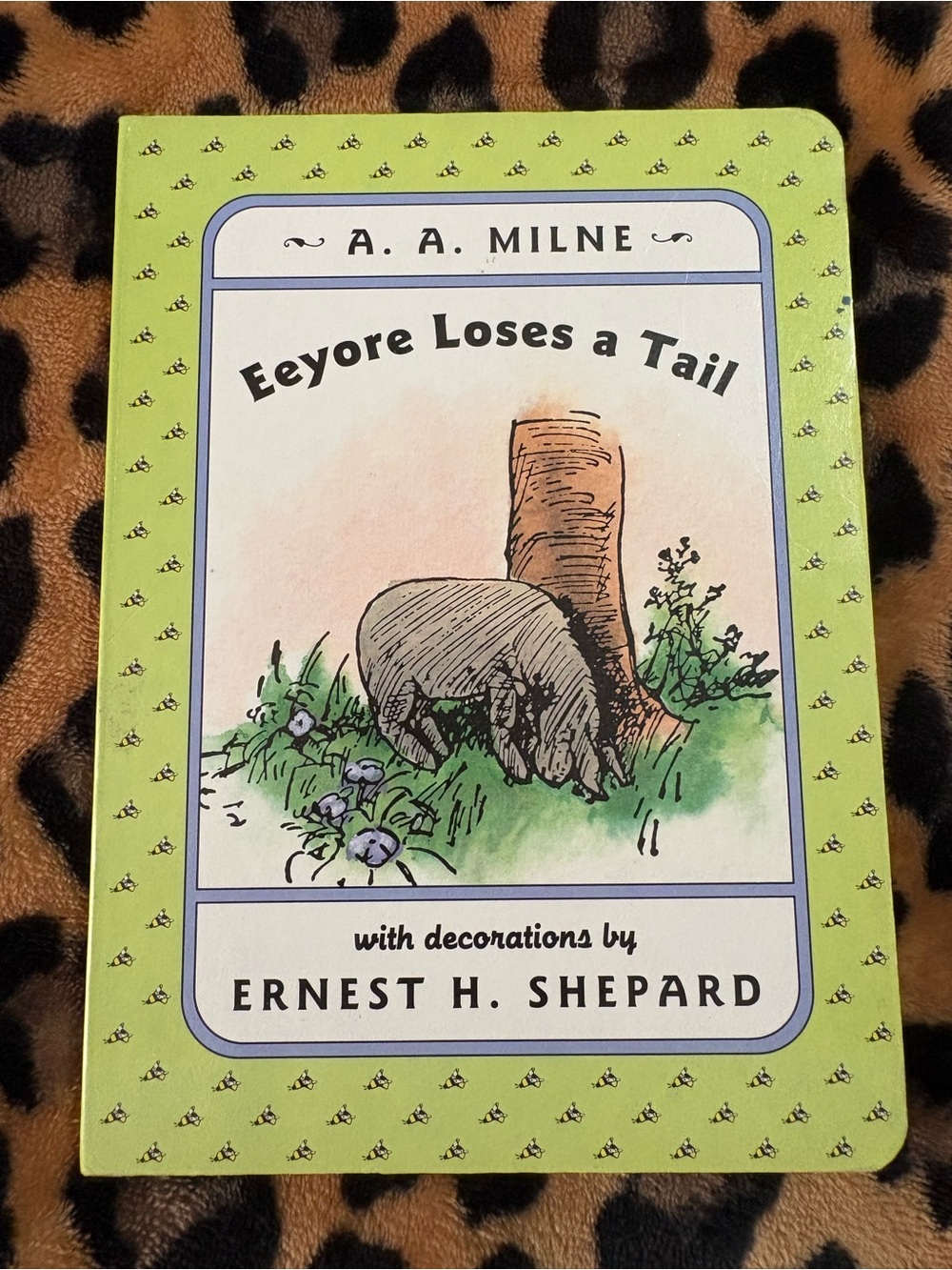 Vintage Winnie the Pooh Eeyore Loses a Tail by A. A. Milne Children’s Book